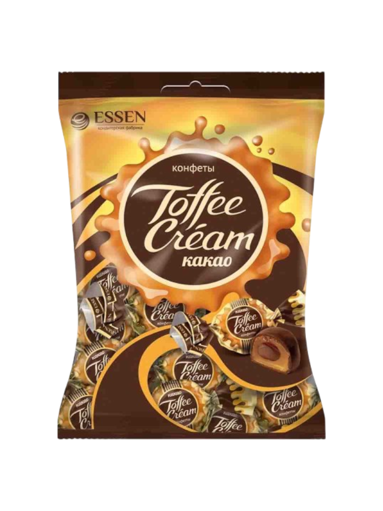 КОНФЕТЫ TOFFEE CREAM КАКАО 200Г